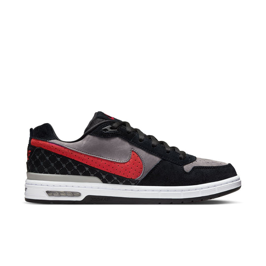 Nike SB Paul Rodriguez Zoom Air Low QS (Black/Varsity Red-Flint Grey-Black)