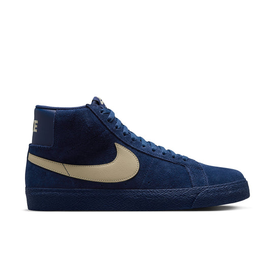 Nike SB Blazer Zoom Mid (Coastal Blue/Pale Yellow)