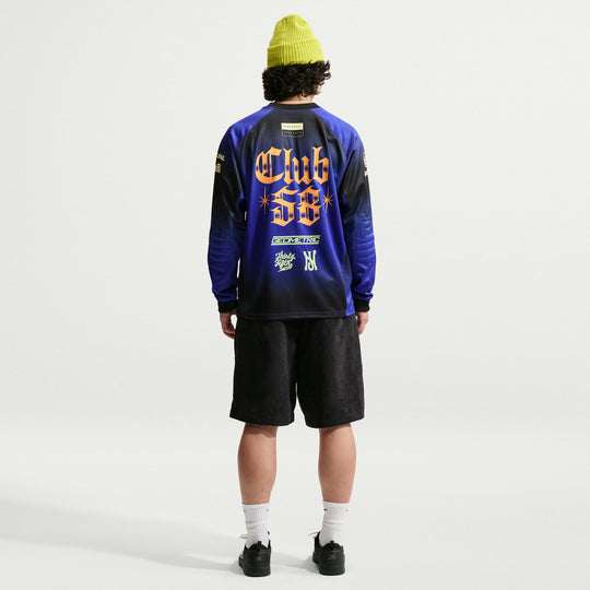 Nike SB Club 58 Long-Sleeve Skate Top (Dark Concord)