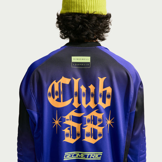 Nike SB Club 58 Long-Sleeve Skate Top (Dark Concord)