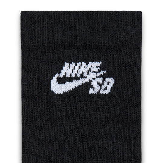 Nike SB Everyday Elevated Black Skate Socks (3 Pairs)
