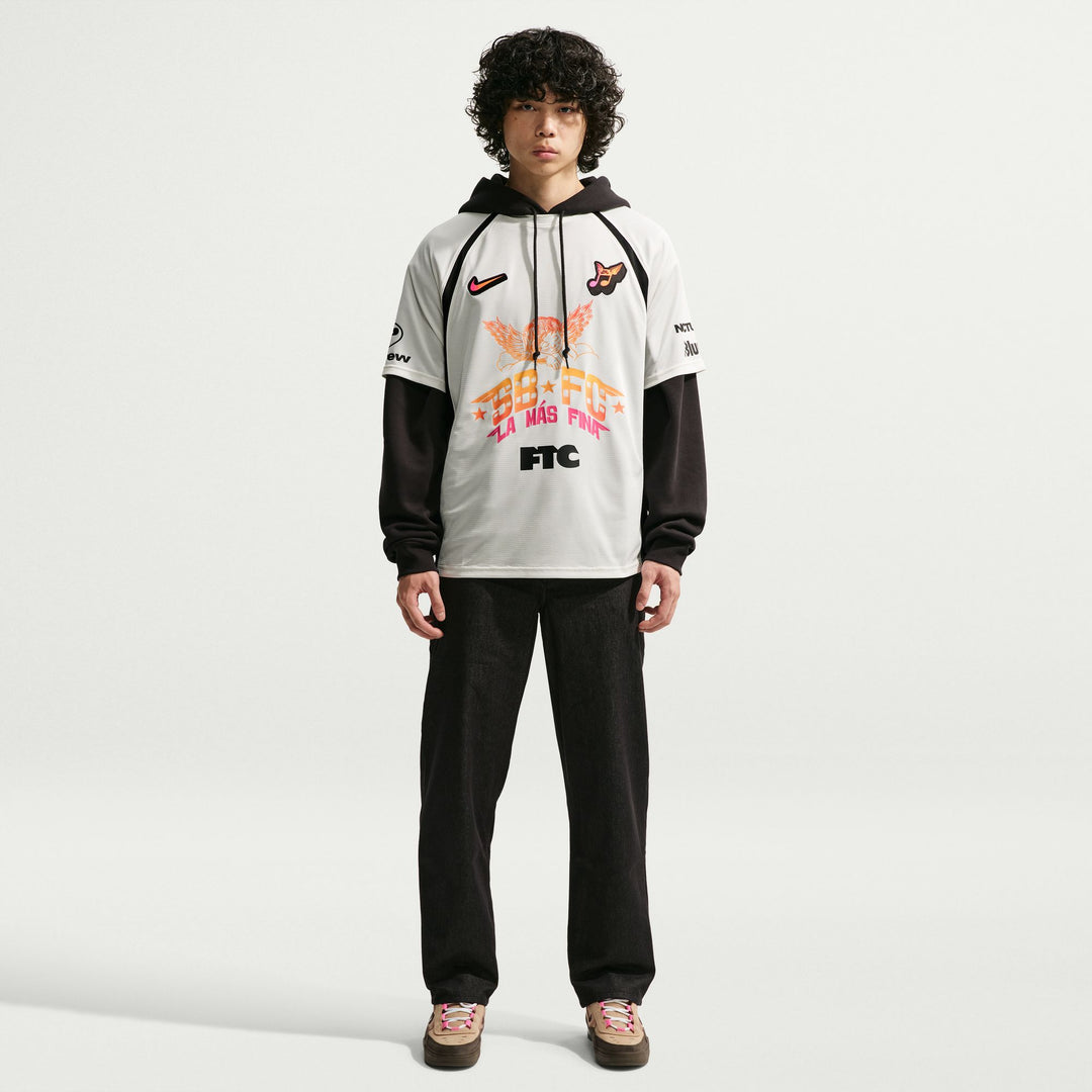 Nike SB Club 58 Skate Jersey (Sail/Black)