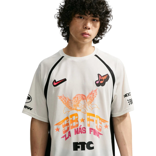 Nike SB Club 58 Skate Jersey (Sail/Black)
