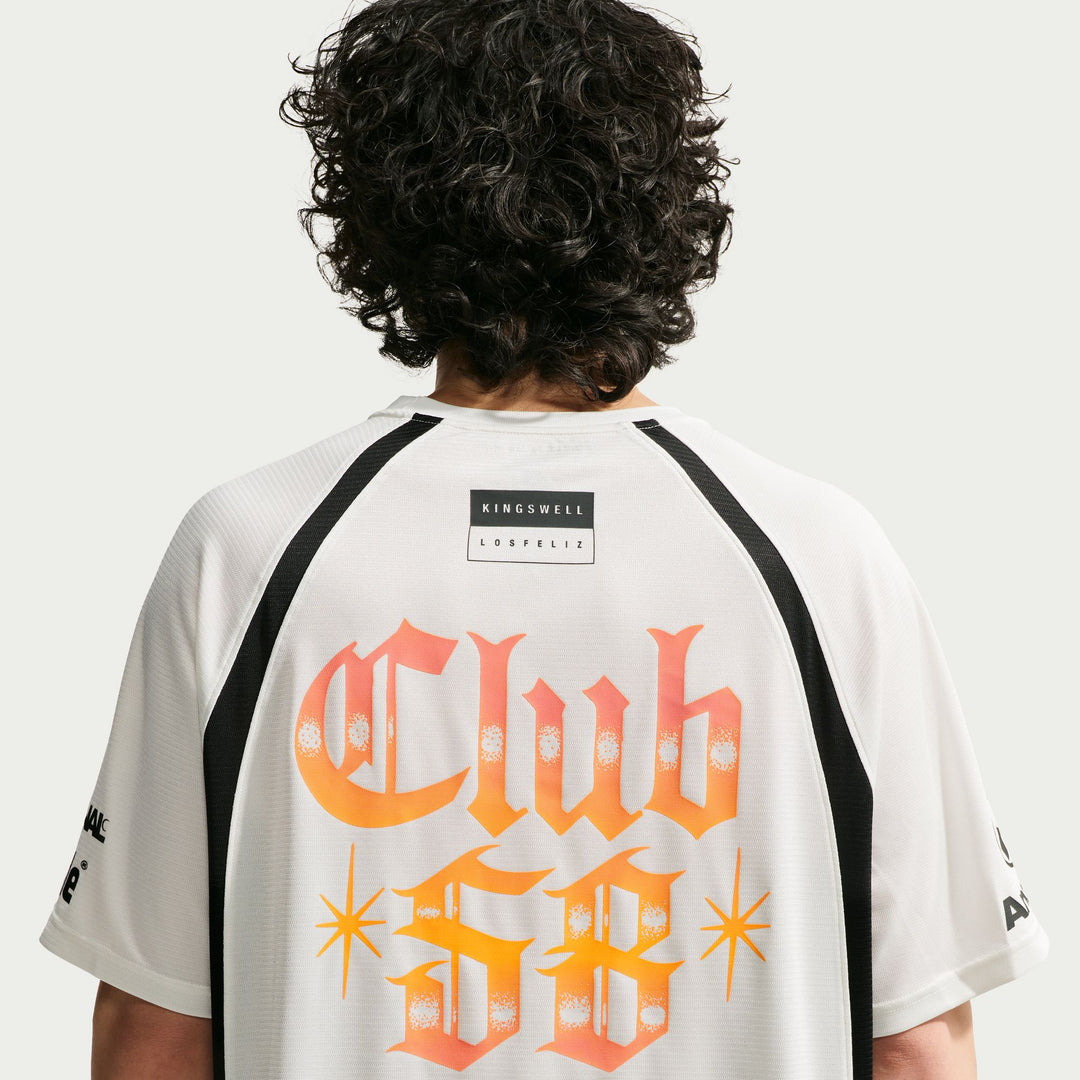 Nike SB Club 58 Skate Jersey (Sail/Black)