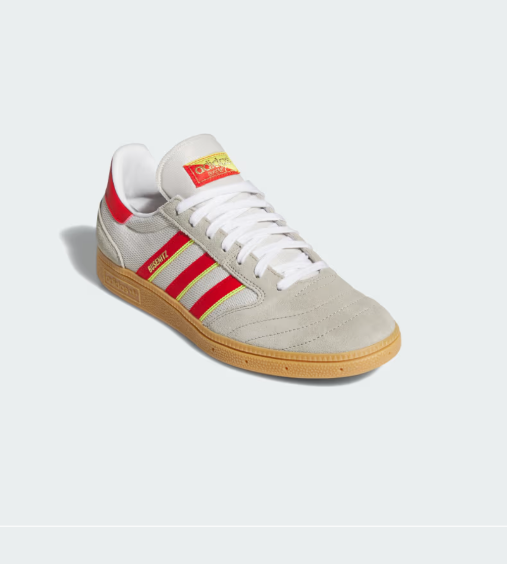 Adidas Busenitz Vintage (Feather Grey/Red/Orbit Grey)