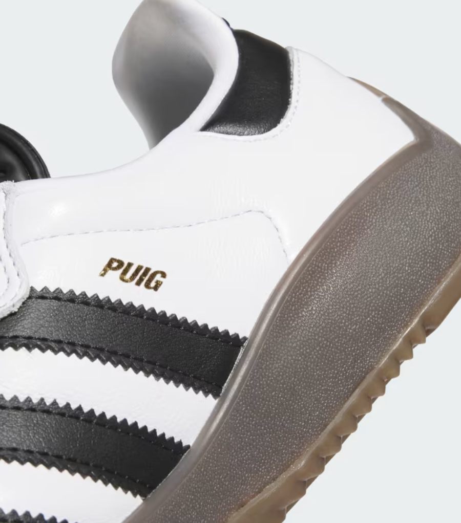adidas Puig Samba - White/Black/Gum 9.5 adidas Puig Samba - White/Black/Gum 9.5