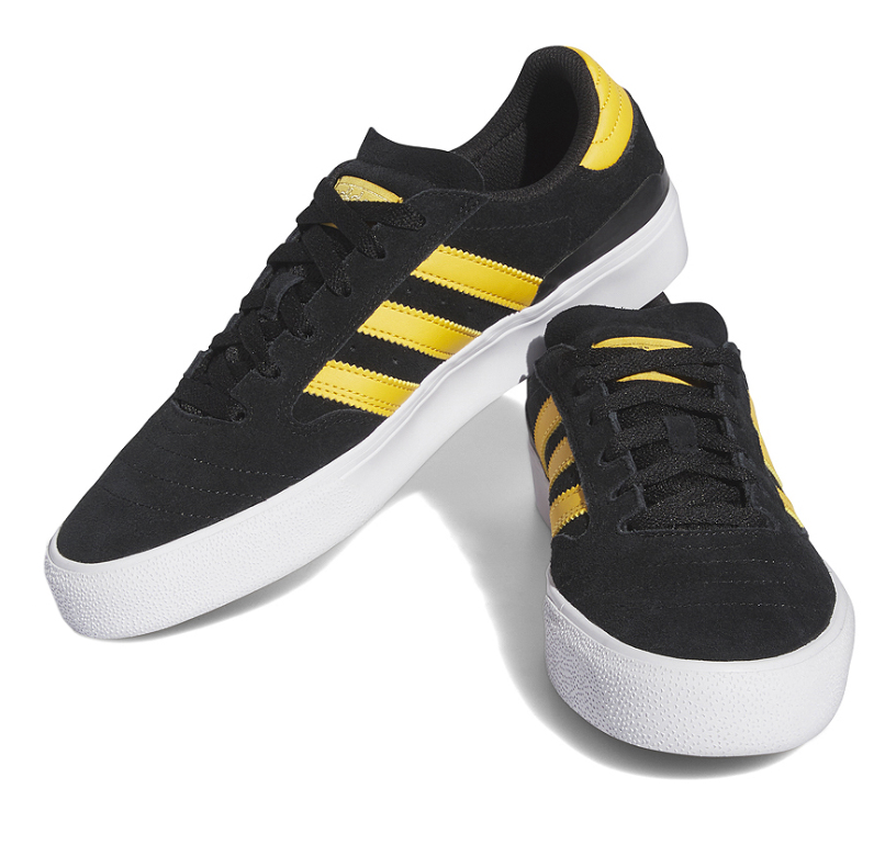 Adidas Busenitz Vulc II Shoes Black Yellow 10