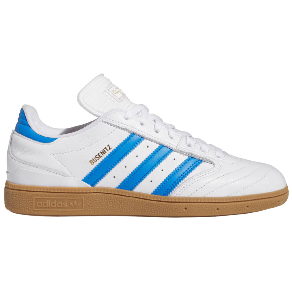 Adidas Busenitz (White Leather/Blue) – Kinetic Nocturnal