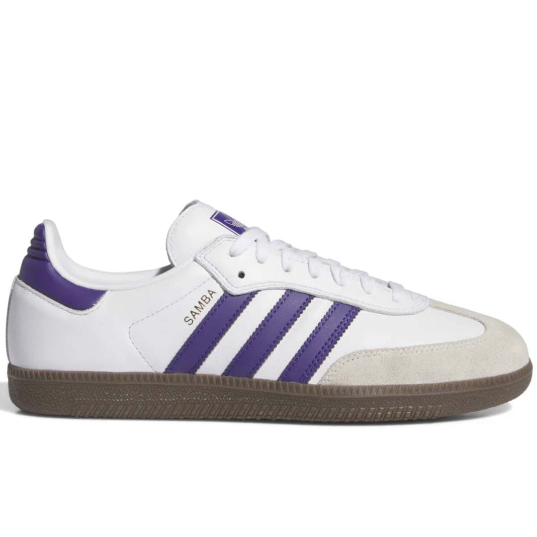 Adidas Samba ADV (White/Purple/Gum)