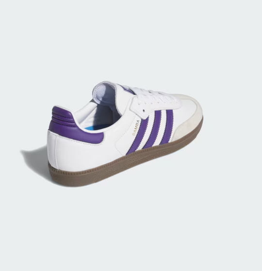 Adidas Samba ADV (White/Purple/Gum)