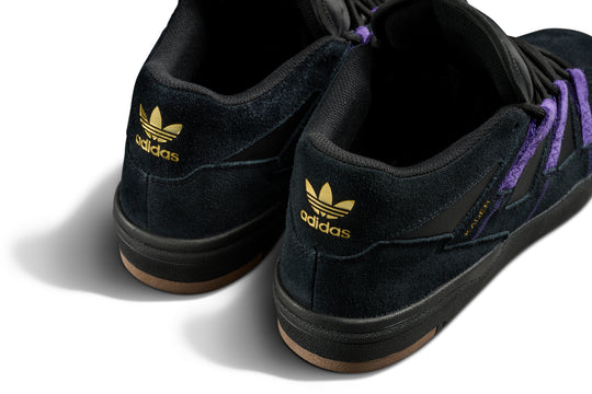 Adidas Skate Kader (Core Black/Collegiate Purple/Gold Metallic)