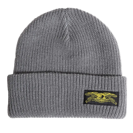 Anti Hero Sticker Eagle Label Beanie (Charcoal)