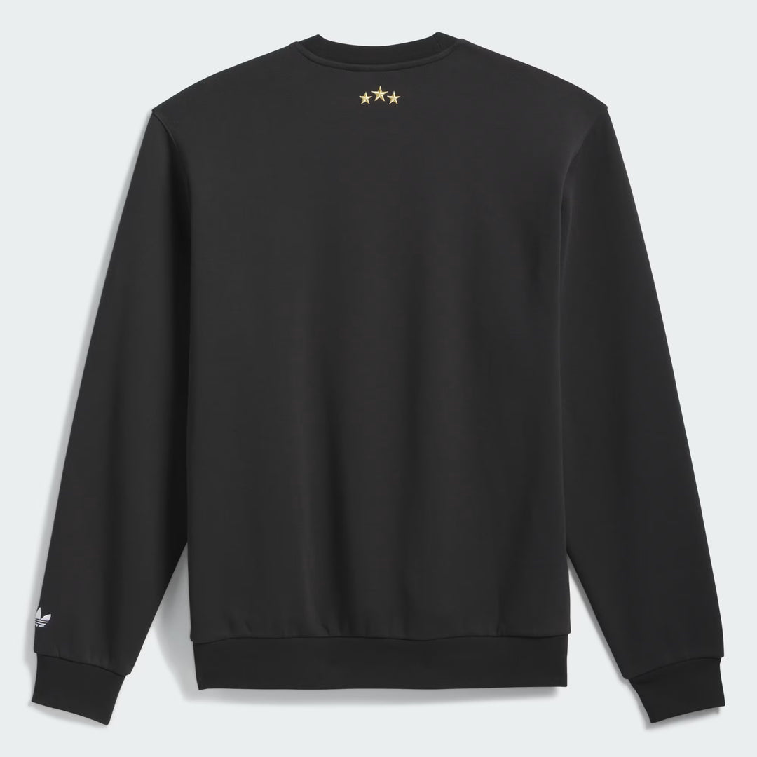 Adidas Skate Thrasher x AFA Crewneck Sweatshirt (Black)