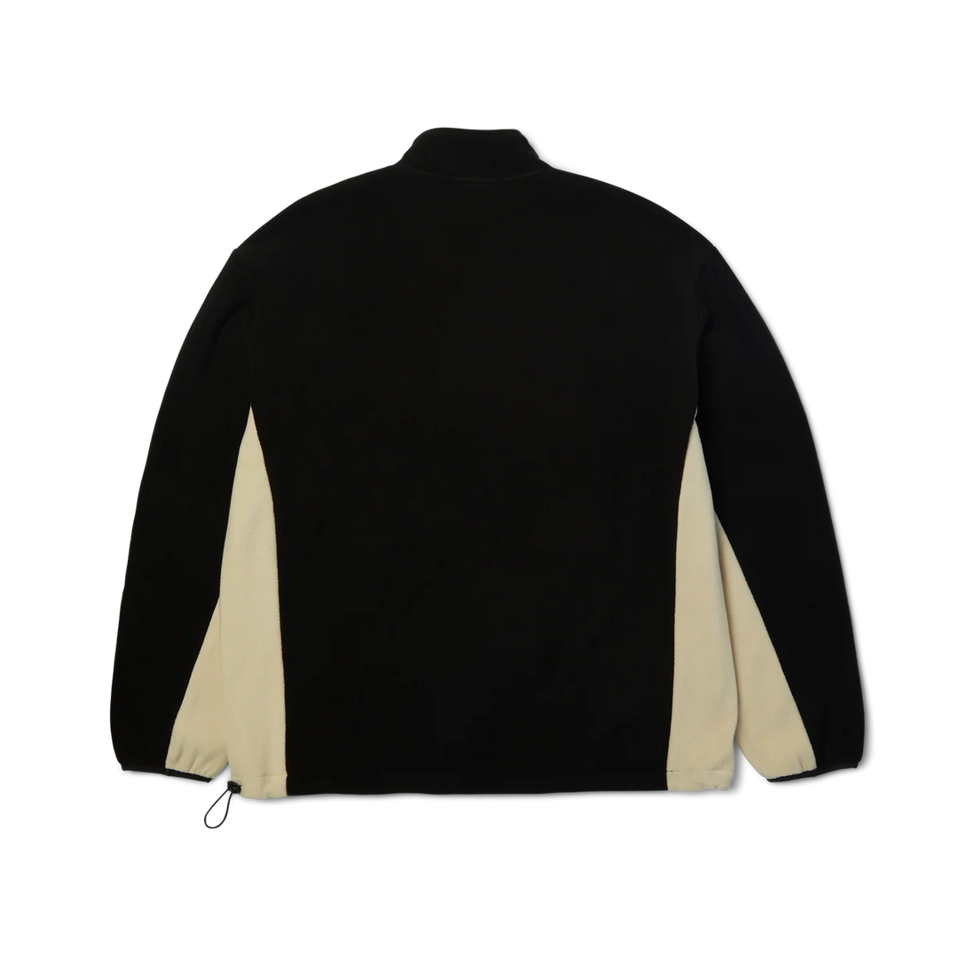 Huf Basecamp Quarter Zip Polar Fleece (Black)