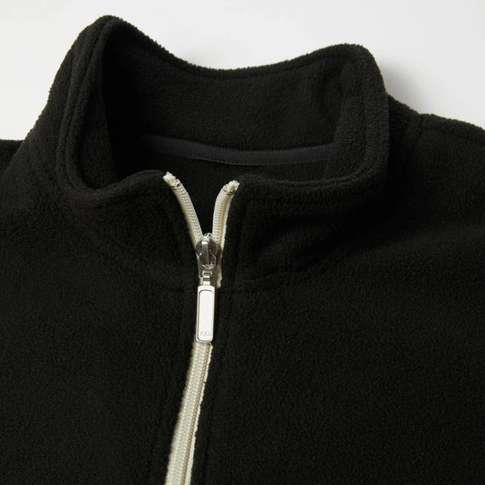 Huf Basecamp Quarter Zip Polar Fleece (Black)