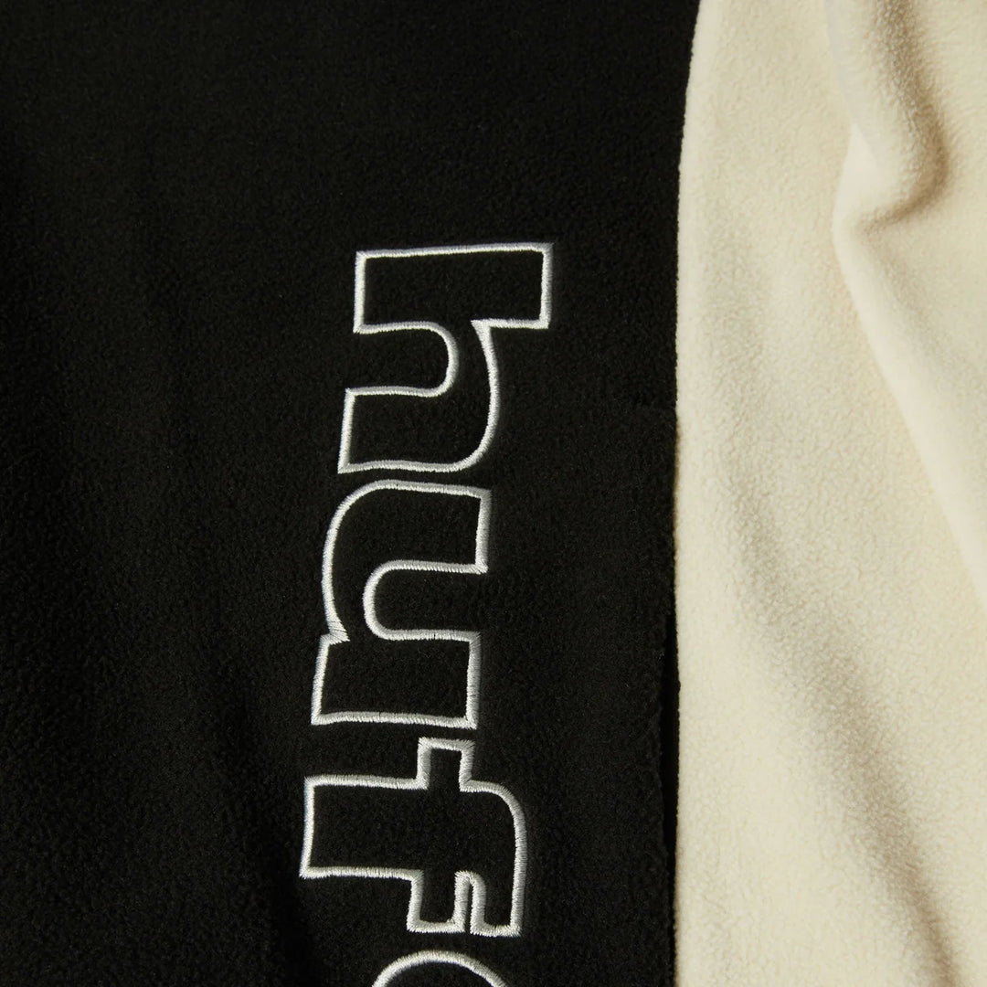 Huf Basecamp Quarter Zip Polar Fleece (Black)