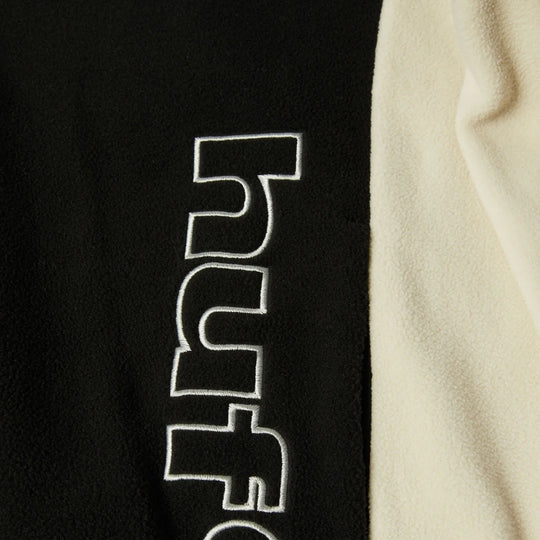 Huf Basecamp Quarter Zip Polar Fleece (Black)
