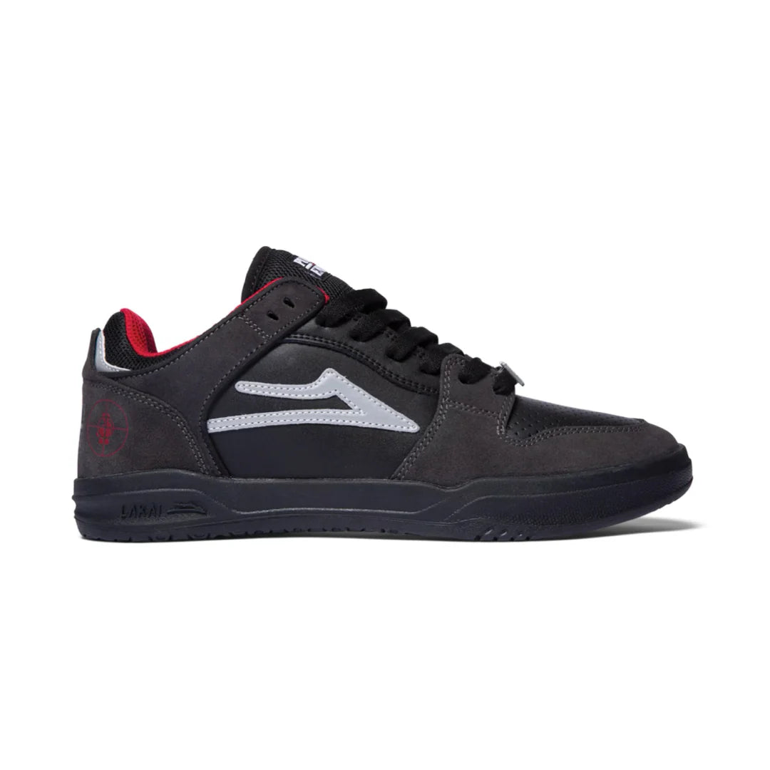 Lakai Public Enemy Telford Low (Black/Charcoal)