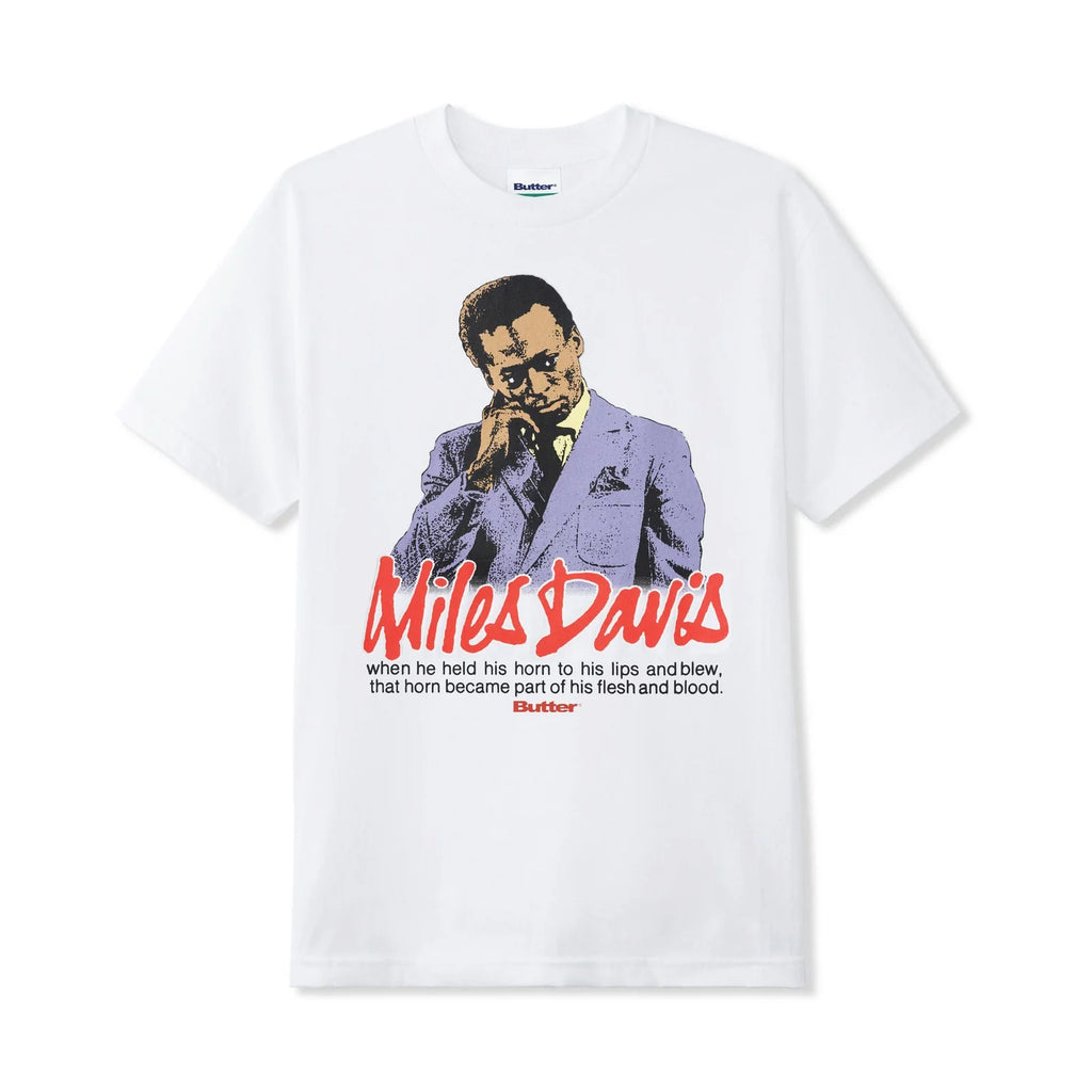 Butter Goods Portrait Tee (White) – Kinetic / Nocturnal