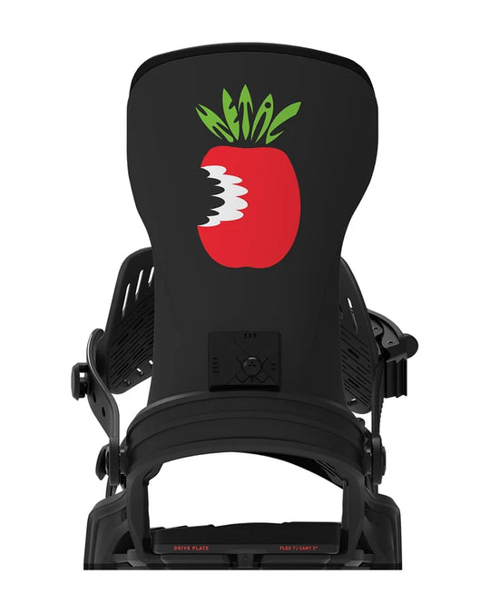 Bent Metal Axtion Forest Bailey Bindings 2027 (Black/Red)