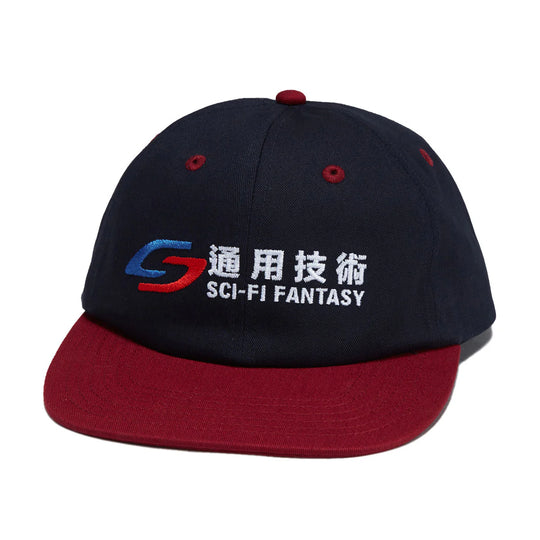 Sci-Fi Fantasy Transit Hat (Navy/Red)