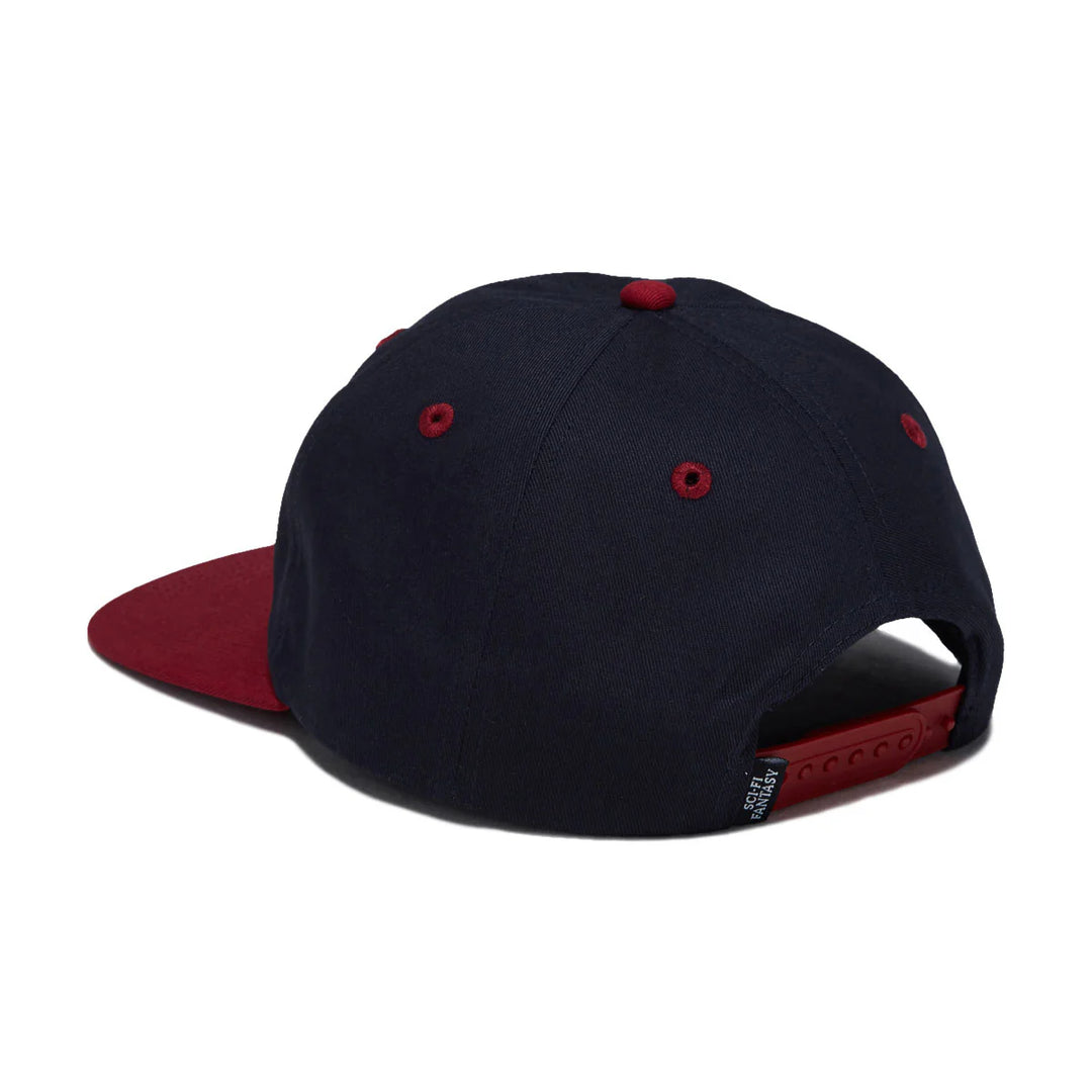 Sci-Fi Fantasy Transit Hat (Navy/Red)