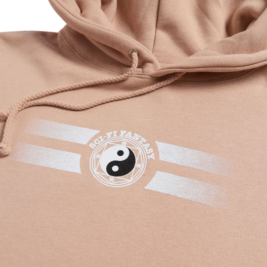 Sci-Fi Fantasy Yin Yang Hooded Fleece