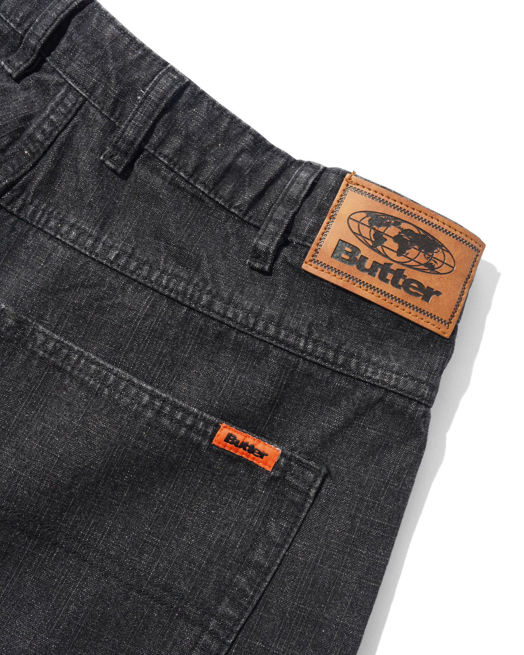 Butter Goods Baggy Denim Jeans (Slub Black)