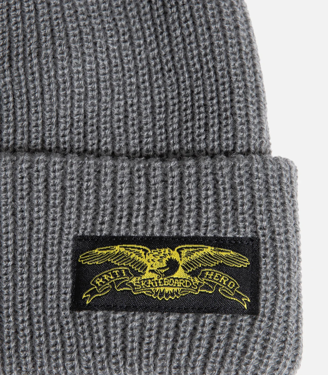 Anti Hero Sticker Eagle Label Beanie (Charcoal)