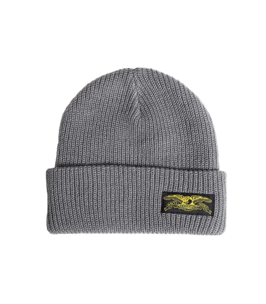 Anti Hero Sticker Eagle Label Beanie (Charcoal)