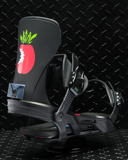Bent Metal Axtion Forest Bailey Bindings 2027 (Black/Red)