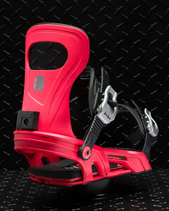 Bent Metal Joint Bindings Size L (Red)