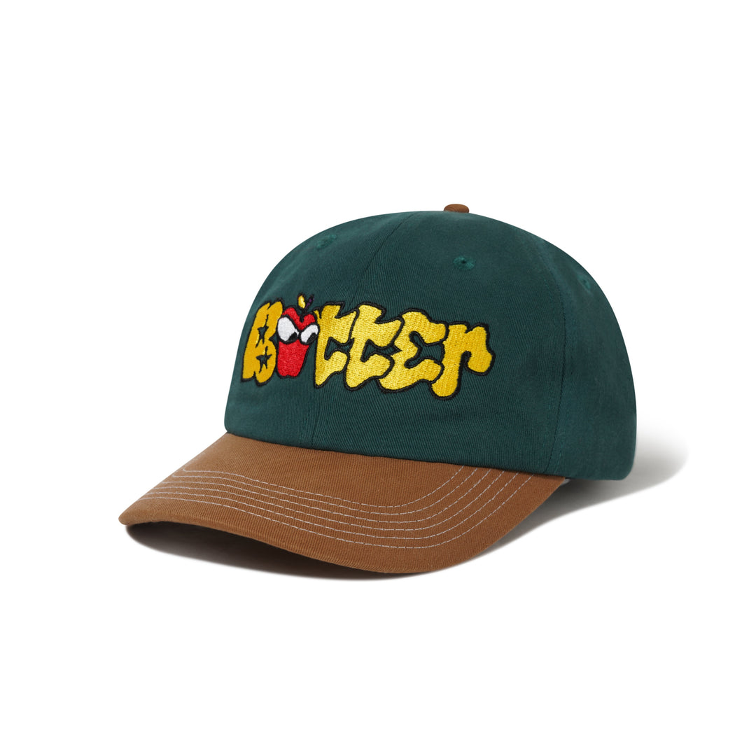 Butter Goods Big Apple 6 Panel Cap (forest/brown)