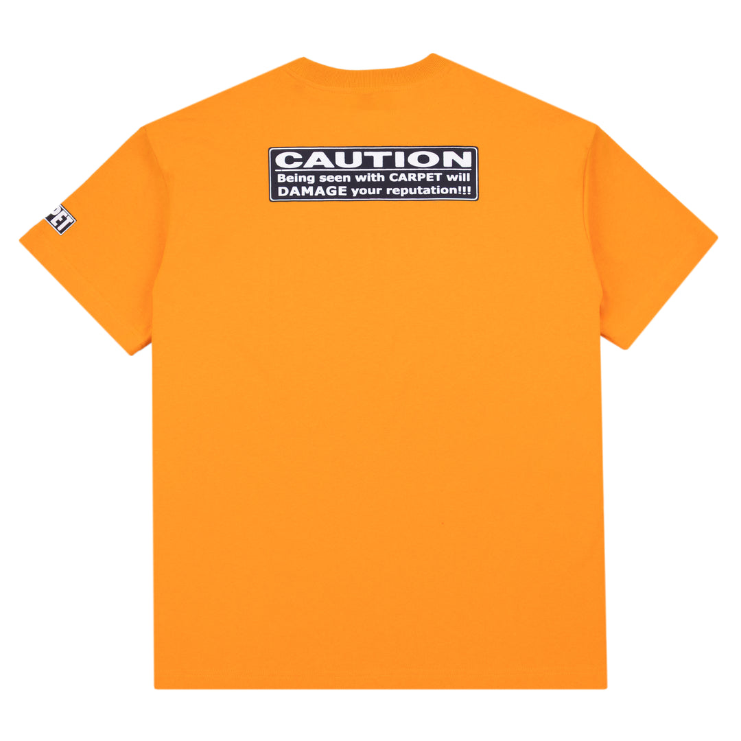 Carpet Company Biohazard Tee (Orange)