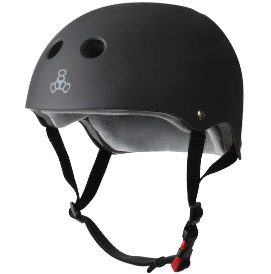 Triple 8 Sweatsaver Helmet (Black Matte)
