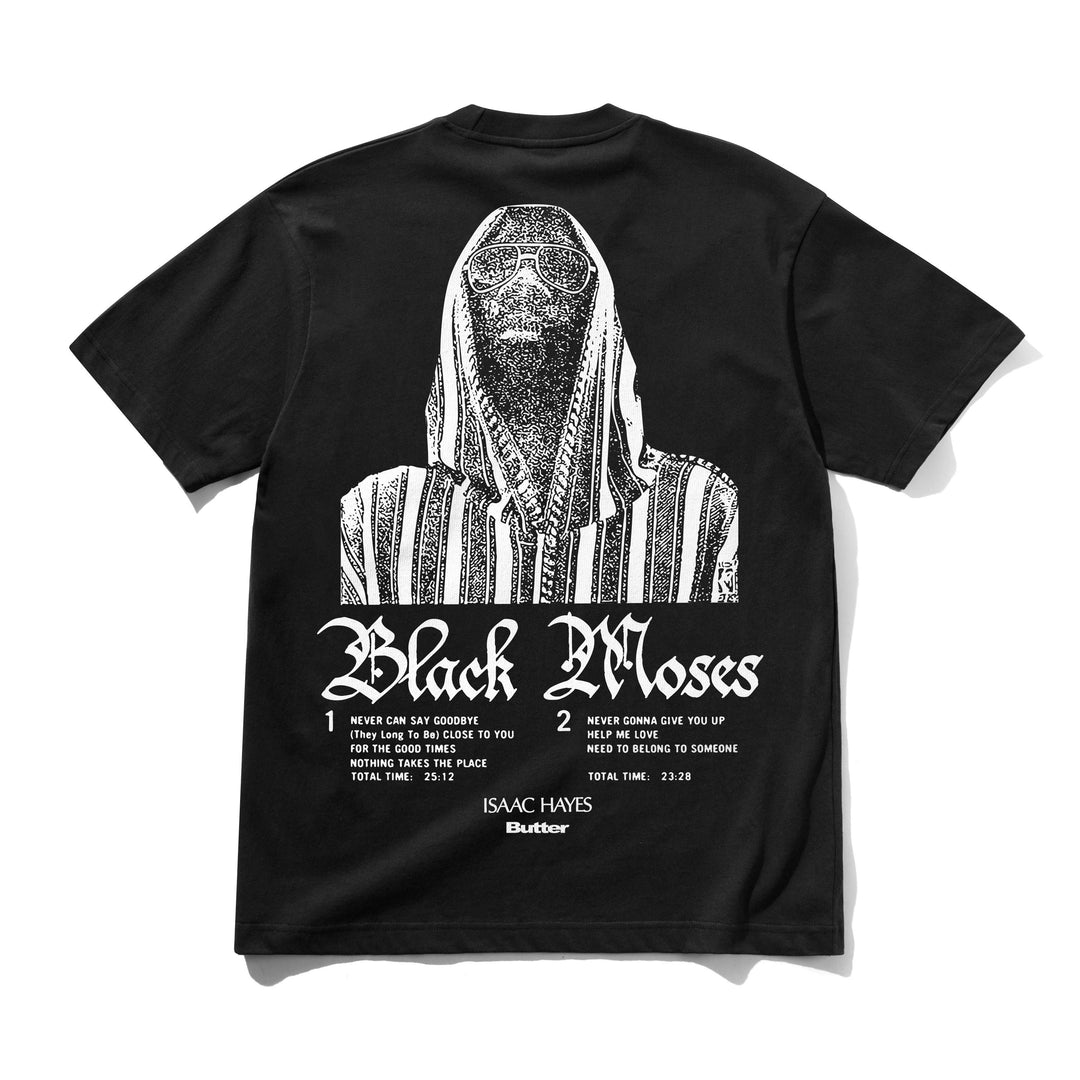 Butter Goods Issac Hayes Black Moses Tee (Black)