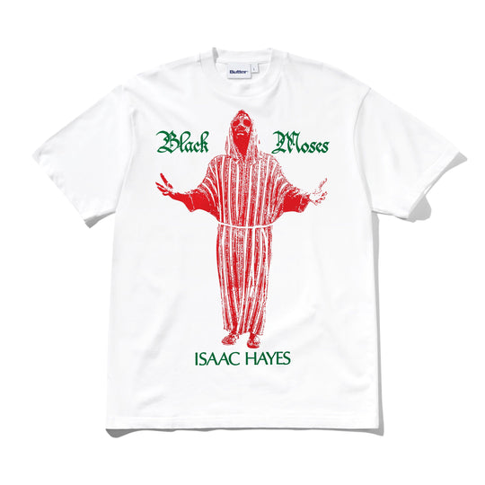 Butter Goods Issac Hayes Black Moses Tee (White)