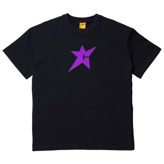 Carpet C-Star Logo (Black/Purple)