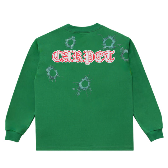 Carpet Company Body Count Longsleeve Tee (Green)