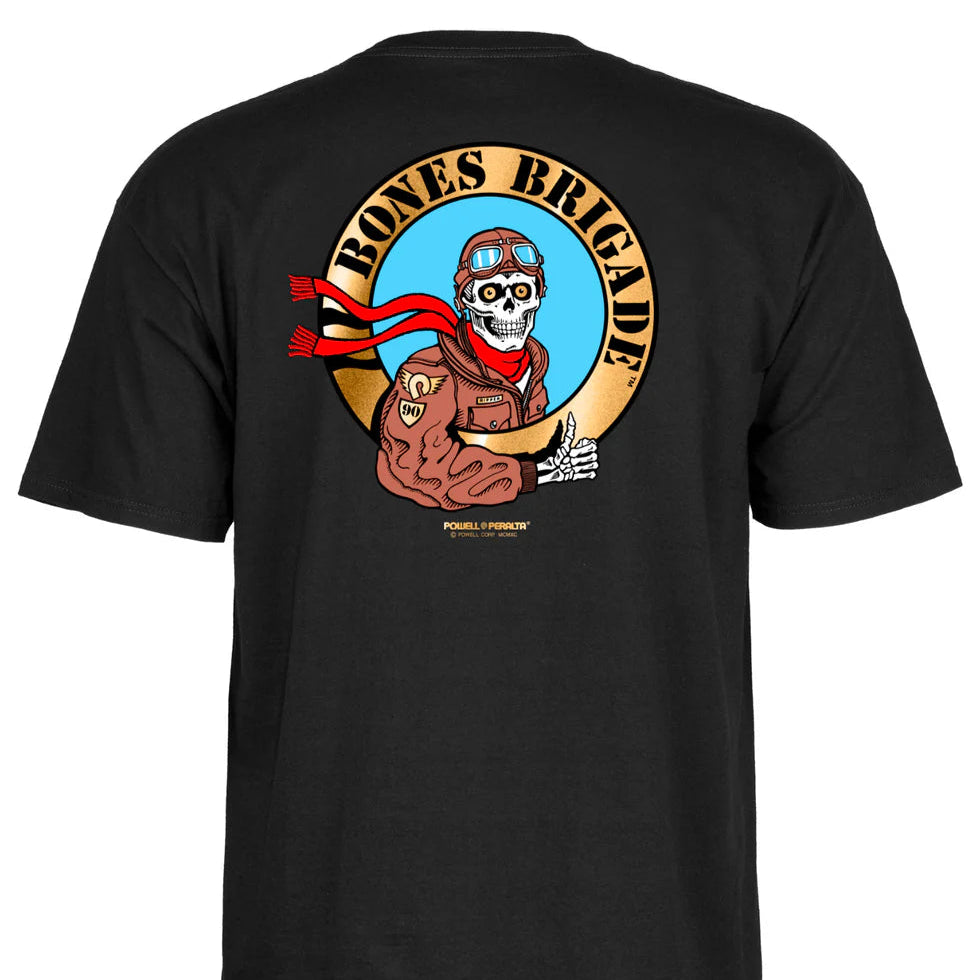 Powell Peralta Bones Brigade Pilot Ripper Tee Series 16 (Black ...