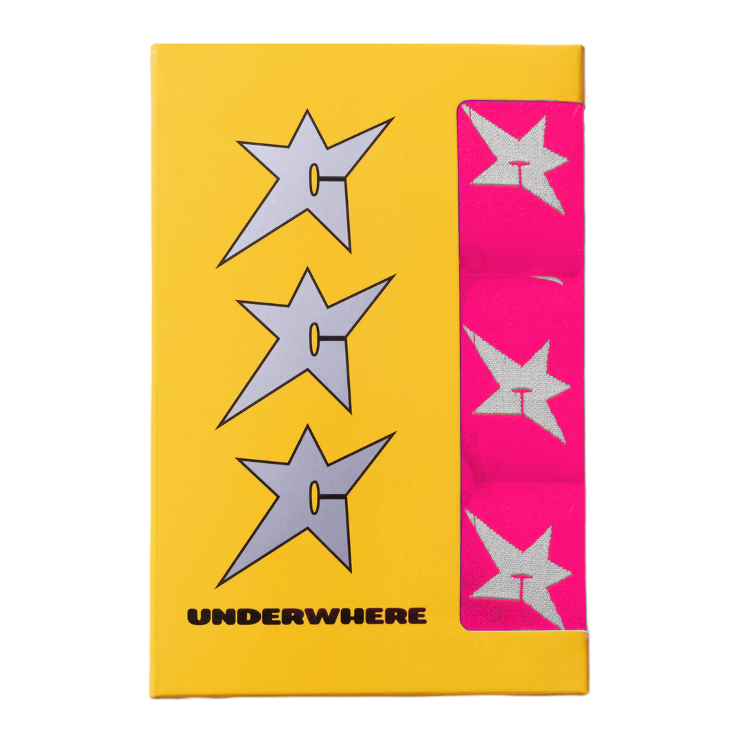 Carpet C-Star Glow Boxer Briefs 3pk (Pink)
