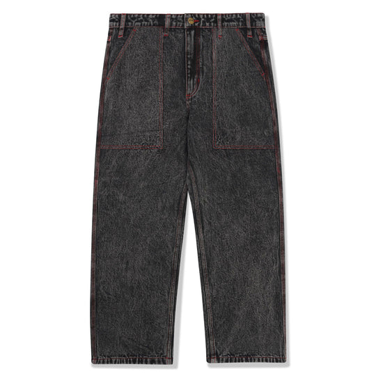 Butter Goods Breakdown Relaxed Denim Jeans (Acid Wash Black)