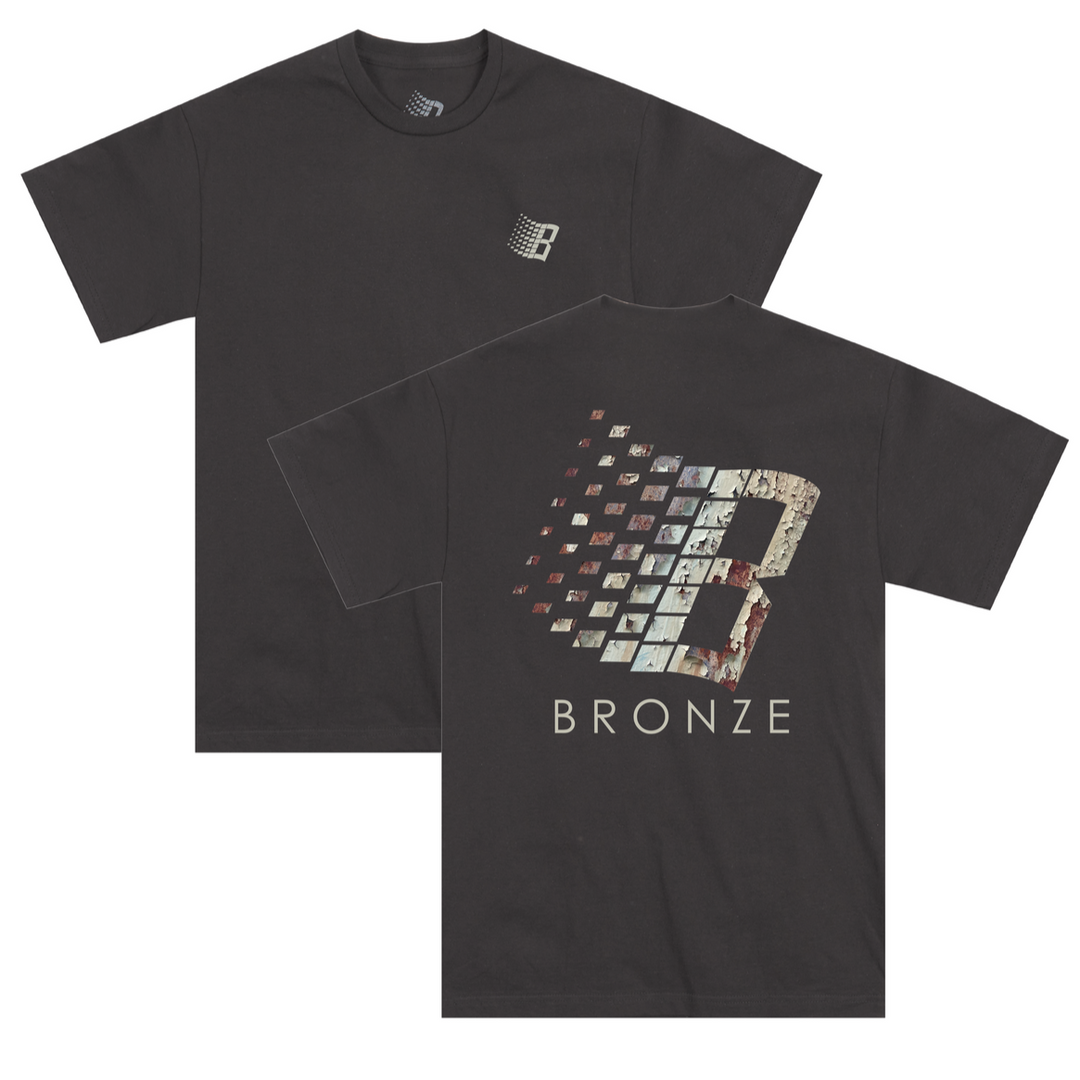 Bronze 56K Logo Rust Tee (Black)