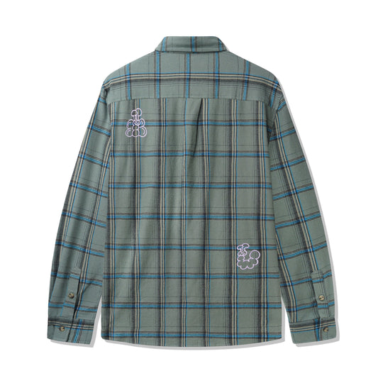 Butter Goods Bugs Flannel Shirt (Sage)