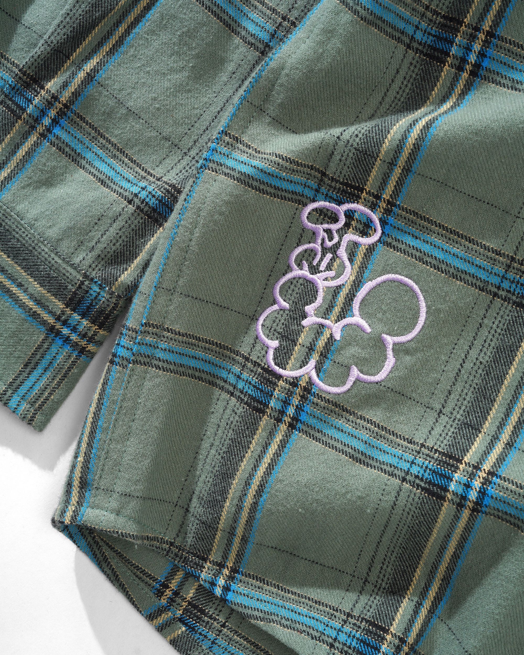 【BUTTER GOODS】Bugs Flannel Shirt Green Butter Goods Bugs Flannel Shirt (Sage) – Kinetic / Nocturnal