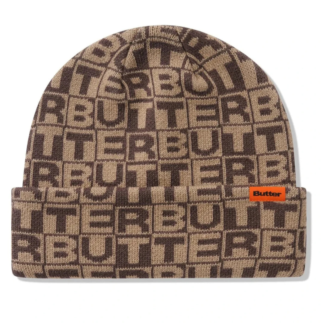 Butter Goods Tiles Beanie (Brown)
