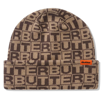 Butter Goods Tiles Beanie (Brown)