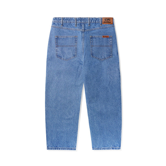 Butter Goods Baggy Denim Jeans (Washed Indigo)