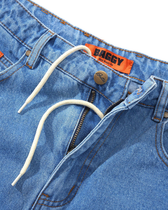 Butter Goods Baggy Denim Jeans (Washed Indigo)