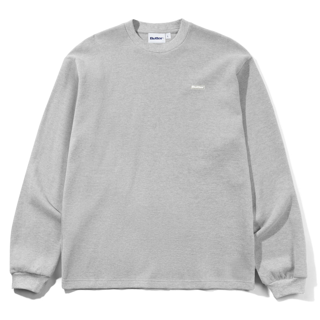 Butter Goods Basic Waffle Longsleeve (Ash)